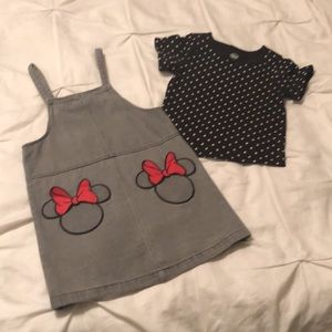 2 pc Minnie Mouse 5/6